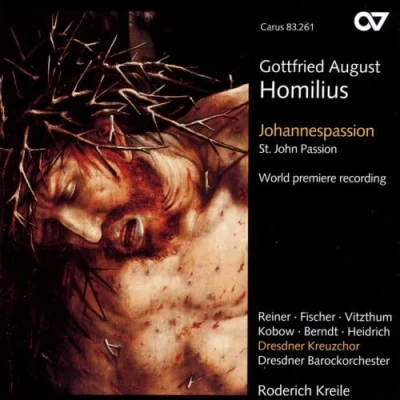 Afbeelding van Dresdner Kreuzchor, Barockorchester, Roderich Kreile Homilius: Johannespassion (2 CD)