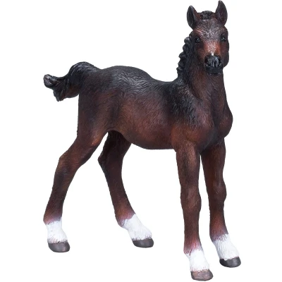 Afbeelding van Mojo Horses speelgoed paard Hannoveraans Veulen Bruin 381018