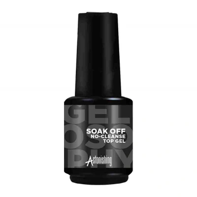 Afbeelding van Astonishing Nails Gelosophy Soak Off No Cleanse Top Gel Nagellak 15 ml