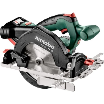 Afbeelding van Metabo KS 18 LTX 57 18V LiHD accu cirkelzaag set in Metaloc (2x 8,0Ah accu) 57mm