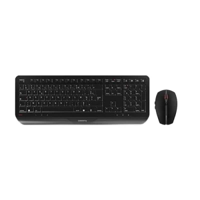 Image de CHERRY GENTIX DESKTOP Ensemble clavier et souris sans fil 2.4 GHz Français noir