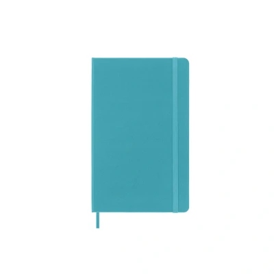 Afbeelding van Moleskine Notitieboek Large Gelinieerd Harde Kaft Reef Blue
