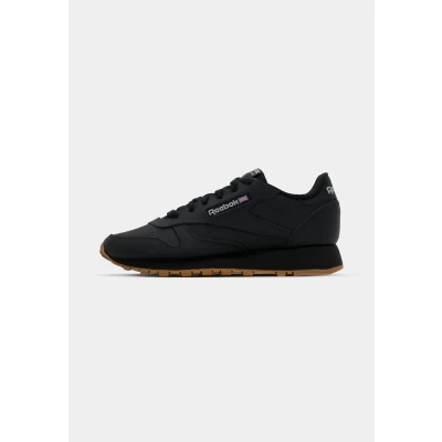 Afbeelding van Reebok Classic Leather Unisex Sneakers laag, Maat: 36, Core black/pure grey 5 Leer en textiel