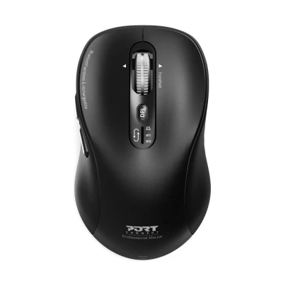 Afbeelding van Port Connect Bluetooth + Wireless &amp; Rechargeable Expert Mouse Black