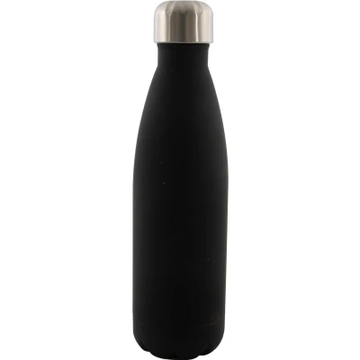 Afbeelding van Point Virgule Dubbelwandige Isoleerfles Uit Rvs Mat Zwart 500ml