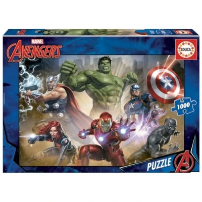 Afbeelding van Puzzel Educa Avengers 68 x 48 cm 500 Onderdelen 1000 (1 Stuks)