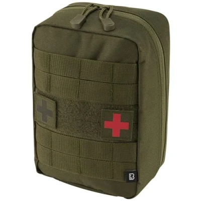 Afbeelding van Brandit Molle First Aid Pouch Large tasje Olijfgroen