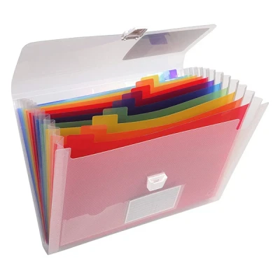 Image de Exacompta trieur valisette (13 compartiments) transparent