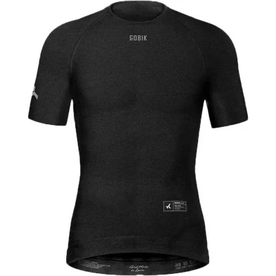 Afbeelding van Gobik Winter Merino T shirt Met Korte Mouwen Zwart XS Man