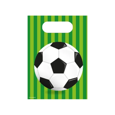 Afbeelding van Voetbal World Traktatiezakjes 6 stuks