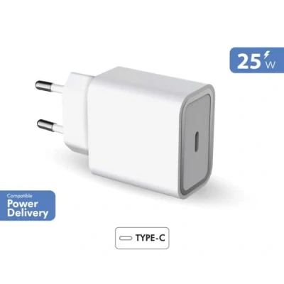 Afbeelding van Bigben Connected Force Power Snellader USB C Wit 25W