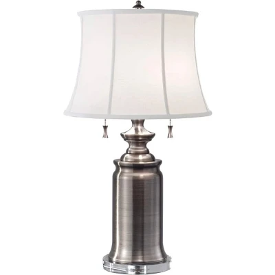 Afbeelding van Feiss LED Tafellamp Stateroom 2X E27 Max 60W Antique Nickel