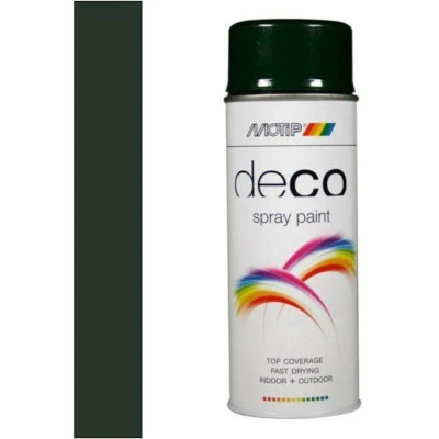 Image de Motip Laque En Spray Brillant 0,4l Vert Sapin