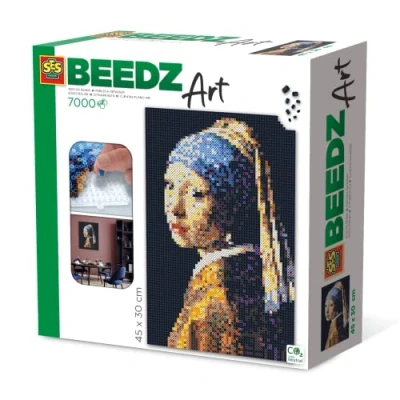 Image de Beedz art Vermeer la Jeune Fille à perle