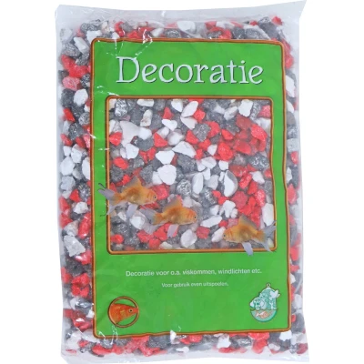 Afbeelding van Zak a 0.9 kg split mix zwart/wit/rood Gebr. de Boon