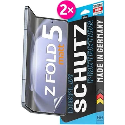 Afbeelding van 2 stuks Samsung Galaxy Z Fold 5 displaybeschermfolie antireflecterend mat alternatief voor glas beschermfolie
