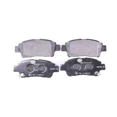 Afbeelding van HELLA 8DB 355 017 071 Remblokkenset Met akoestische slijtagewaarschuwing TOYOTA: Yaris I Hatchback, III Hatchback