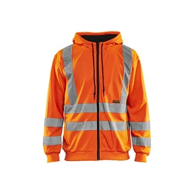 Afbeelding van Blaklader Hooded Sweatshirt High Vis 3346 1974 Oranje