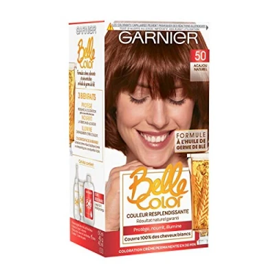 Afbeelding van Garnier Belle Color permanente haarkleur mahonie 50 natuurlijke