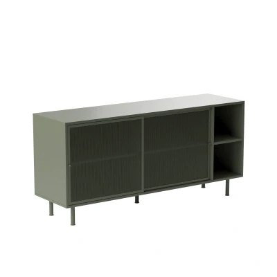 Afbeelding van Sadie sidetable 160 cm olijfgroen