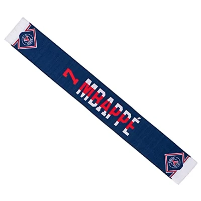 Afbeelding van Paris Saint Germain Sjaal PSG MBAPPE officiële collectie, maat 140 cm