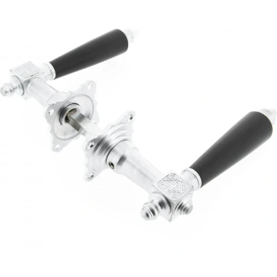 Afbeelding van Deurkruk Deluxe Chroom Mat Jugendstill