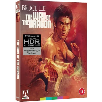 Afbeelding van the Way of Dragon 4K UHD + blu ray Import zonder NL