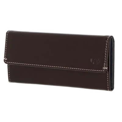 Afbeelding van Golden Head Utensil zak Bari RFID Protect Glasses Case Chocolate Donkerbruin