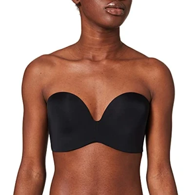 Afbeelding van Wonderbra Perfect strapless Dames Beha ZWART Maat B85