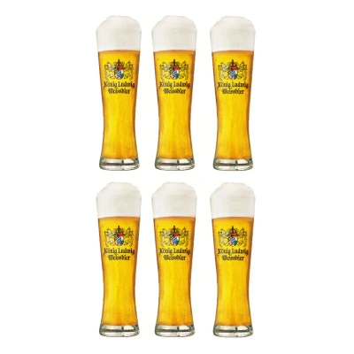 Afbeelding van Konig Ludwig Bierglazen Weizen 500 ml 6 Stuks