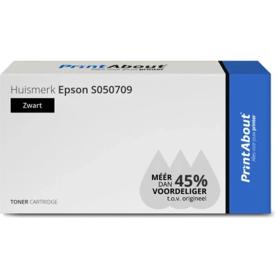 Afbeelding van Huismerk Epson S050709 Toner Zwart