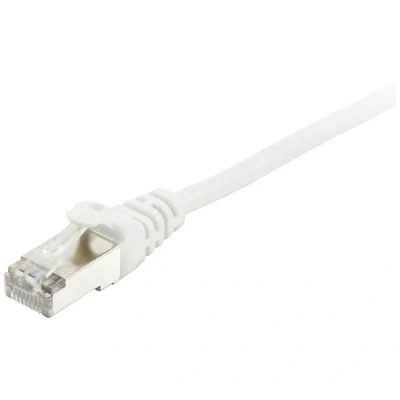 Afbeelding van Equip 605515 RJ45 Netwerkkabel, patchkabel CAT 6 S/FTP 7.50 m Wit Vergulde steekcontacten 1 stuk(s)