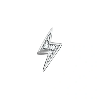 Afbeelding van Thomas Sabo, Oorbellen met drukknop sterling zilver zirkoniumoxide dames, zilver, één maat H2217 051 14, maat, zirkonia, zilverkleurig, Zirkonia