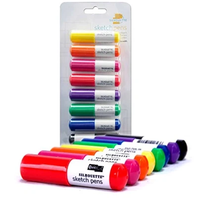 Afbeelding van Sketch Pen Basics Pack 8 stuks (Silhouette Cameo of Curio)