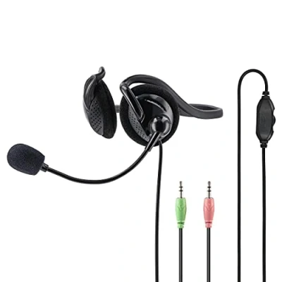 Afbeelding van Hama Pc Office Headset Nhs P100 Met Nekband Stereo Zwart