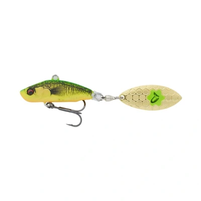 Afbeelding van Savage Gear 3D Sticklebait Tailspin Fire Tiger 7,3cm (13g) Spinner