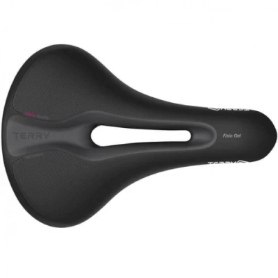 Afbeelding van Terry zadel Fisio Max gel dames zwart ZDT214