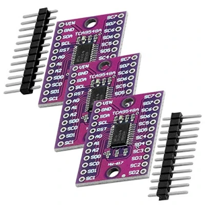 Afbeelding van AZDelivery 3 x PCA9548A Laagspanning 8 kanaals I2C Multiplexer compatibel met Arduino inclusief E Book!