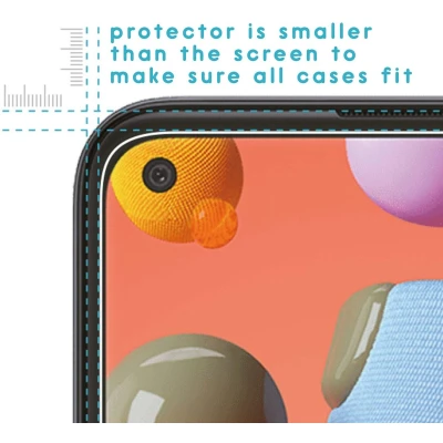 Afbeelding van iMoshion Screenprotector Geschikt voor Samsung Galaxy A11 / M11 Tempered Glass Gehard Glas 2 pack
