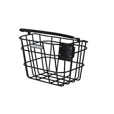 Afbeelding van Fietsmand Basil Bremen Alu KF 28 x 37 26 cm zwart