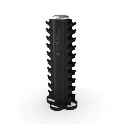Afbeelding van Toorx Professional RPM B10 Verticaal Dumbbellrack Zwart Staal
