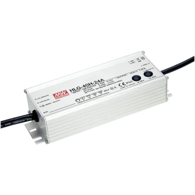 Afbeelding van Mean Well HLG 40H 42A LED driver, transformator Constante spanning, stroomsterkte 40 W 0.96 A 42 V/DC PFC schakeling, Overbelastingsbescherming,