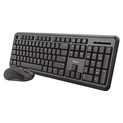 Afbeelding van Trust 23943 toetsenbord RF Draadloos QWERTY Italiaans Zwart