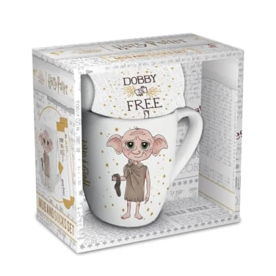 Afbeelding van Harry Potter Dobby Dames Mok &amp; Sokken Set