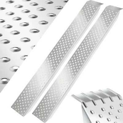 Afbeelding van tectake® Set van 2 oprijplaten Sven 400 kg draagkracht en antislip 405020