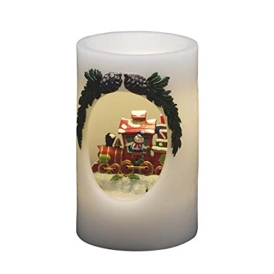 Afbeelding van Konstsmide 1890 100 LED kaars met echte was Wit N/A