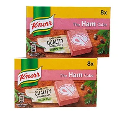 Afbeelding van Knorr Ham bouillonblokjes (8 x 10 g) (2 stuks)