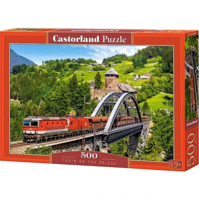 Afbeelding van Castorland Legpuzzel Train On The Bridge 500 Stukjes