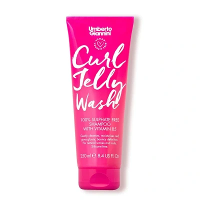 Afbeelding van Umberto Giannini Curl Jelly Wash Sulphate Free Shampoo 250 ml