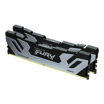 Image de Kingston FURY Renegade DDR5 kit 48 Go: 2 x 24 Go DIMM 288 broches 4200 MHz / PC5 67200 CL40 1.45 V mémoire sans tampon on die ECC noir, argent